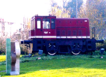 Beasain - locomotora Diesel de CAF