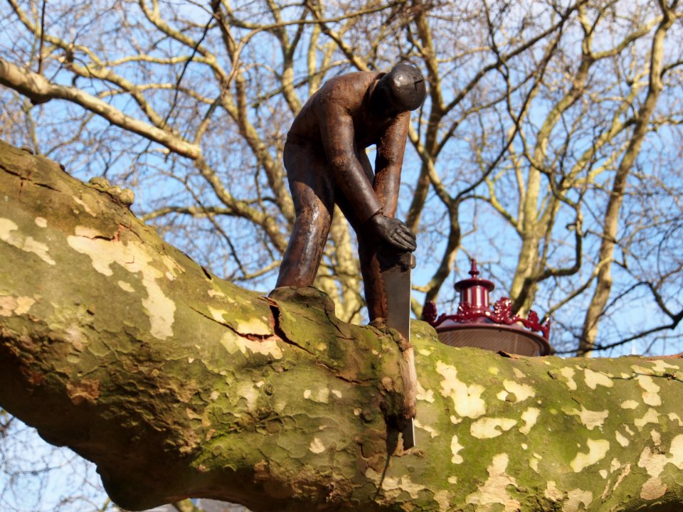 Beeld op het Leidsche Bosje