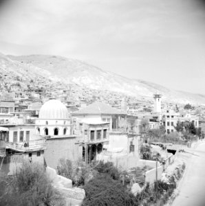Beeld van de stad Damascus, Bestanddeelnr 255-5807