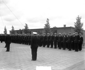 Beediging 6 adelborsten Onderzeedienst Rotterdam, Bestanddeelnr 903-4359