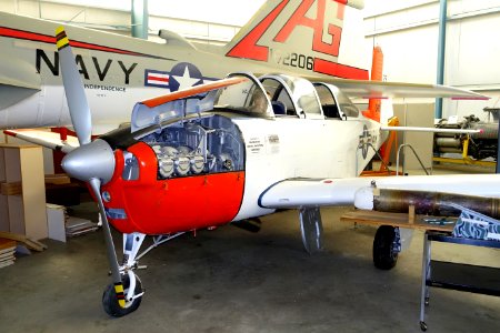 Beech T-34A Mentor - Oregon Air and Space Museum - Eugene, Oregon - DSC09767