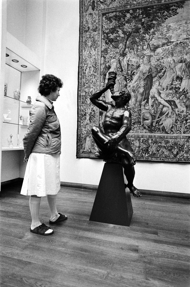 Beeld van Adriaan de Vries in bruikleen in Rijksmuseum, Amsterdam, Bestanddeelnr 929-7121