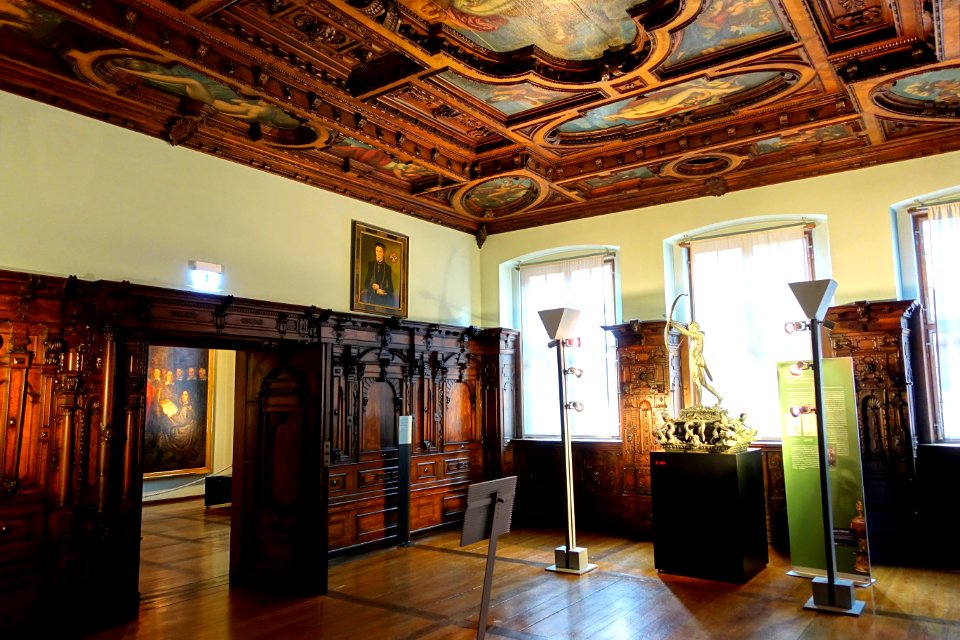 Beautiful room from the Peller House, 1610-1611 - Stadtmuseum Fembohaus - Nuremberg, Germany -DSC02199
