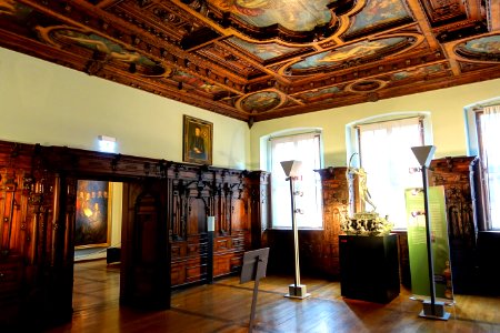 Beautiful room from the Peller House, 1610-1611 - Stadtmuseum Fembohaus - Nuremberg, Germany -DSC02199
