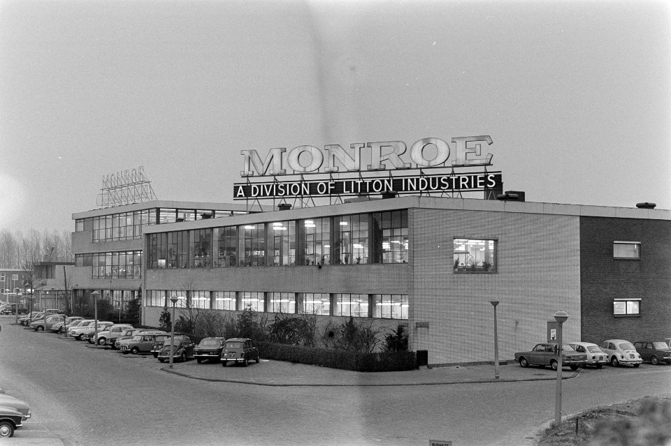Bedrijf Monroe in Amsterdam, exterieur, Bestanddeelnr 926-0576