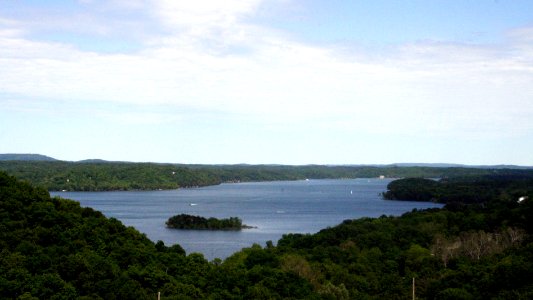 Beaver Lake from Prairie Creek, Arkansas