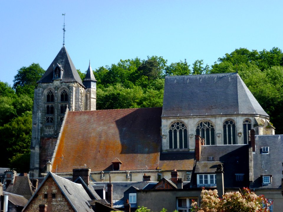 Beaumont-le-Roger (Eure, Fr) église Saint-Nicolas