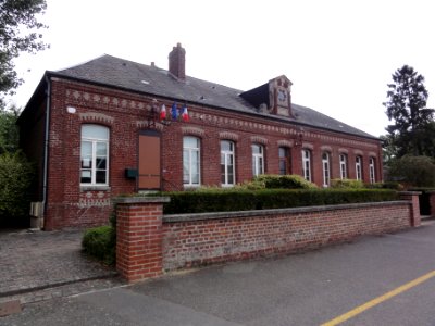 Beaumont-en-Beine (Aisne) mairie-écoles