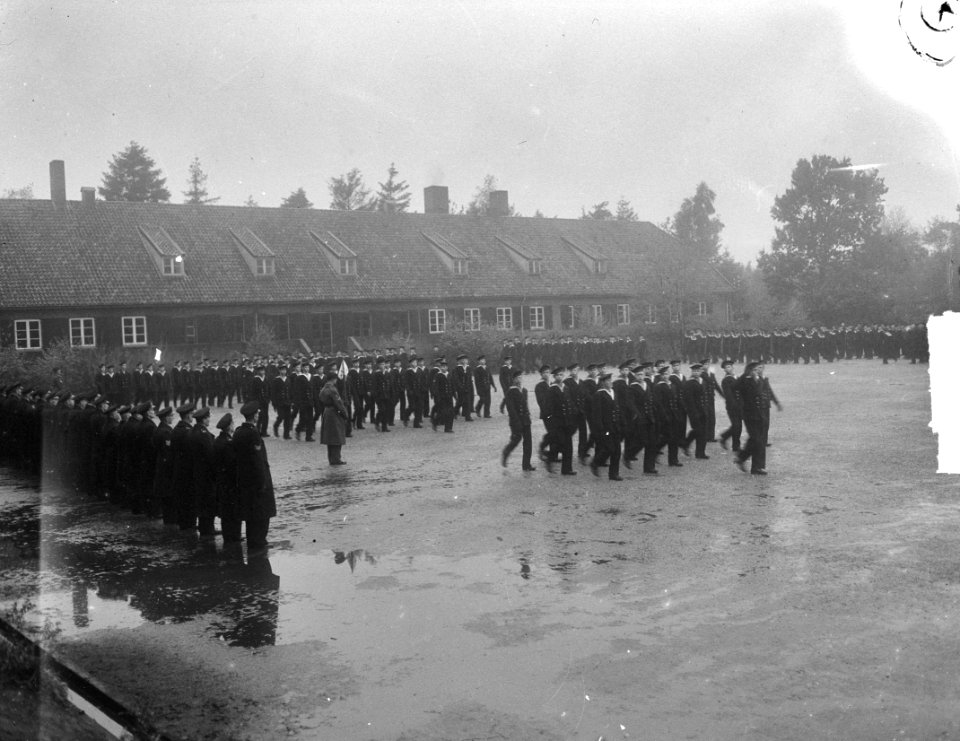 Beediging in de MOC Hilversum Marvo. Overzicht, Bestanddeelnr 903-0837