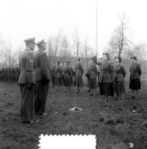 Beediging officieren Geneeskundige Dienst, Amersfoort, Bestanddeelnr 906-1392