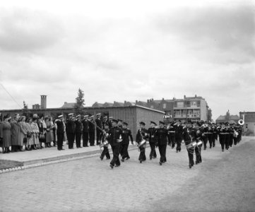Beediging 6 adelborsten Onderzeedienst Rotterdam, Bestanddeelnr 903-4361