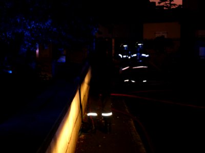 Beaumont-sur-Sarthe (Sarthe) Firefighting equipment, visibility by night (03) photo