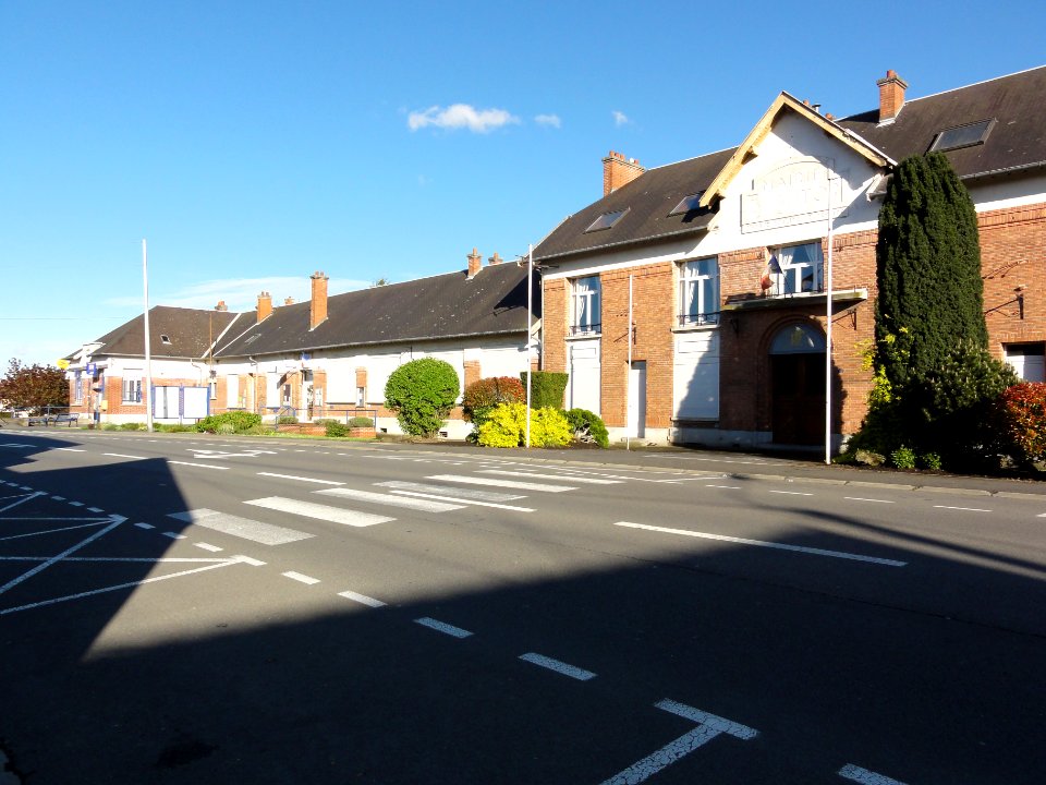 Beautor (Aisne) mairie - école - PTT