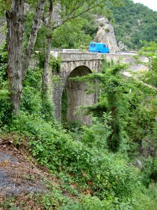 Beauvène (Ardèche, Fr) Pont du Talaron
