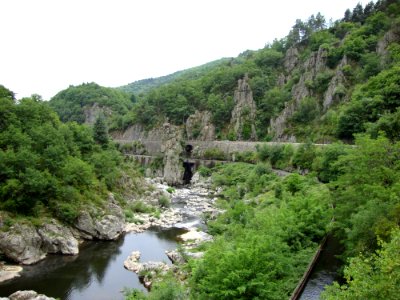 Beauvène (Ardèche, Fr) L'Eyrieux