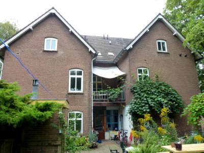 Beek (Ubbergen) Rijksstraatweg 156-158-160 voorm. douanekantoor achterkant