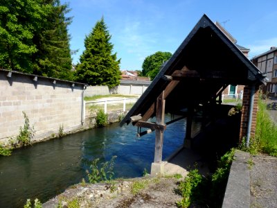 Beaumont-le-Roger (Eure, Fr) lavoir