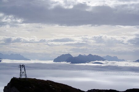 Sky landscape alpine