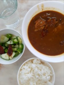 Beef tendon curry with rice - Chiang Rai - 2017-06-27 (001) photo
