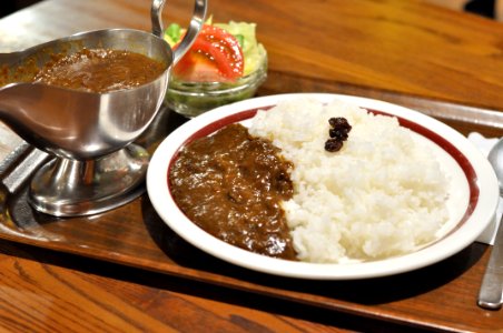 Beef curry rice 002 photo