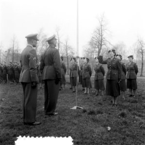 Beediging officieren Geneeskundige Dienst, Amersfoort, Bestanddeelnr 906-1391