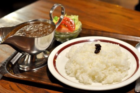 Beef curry rice 001 photo