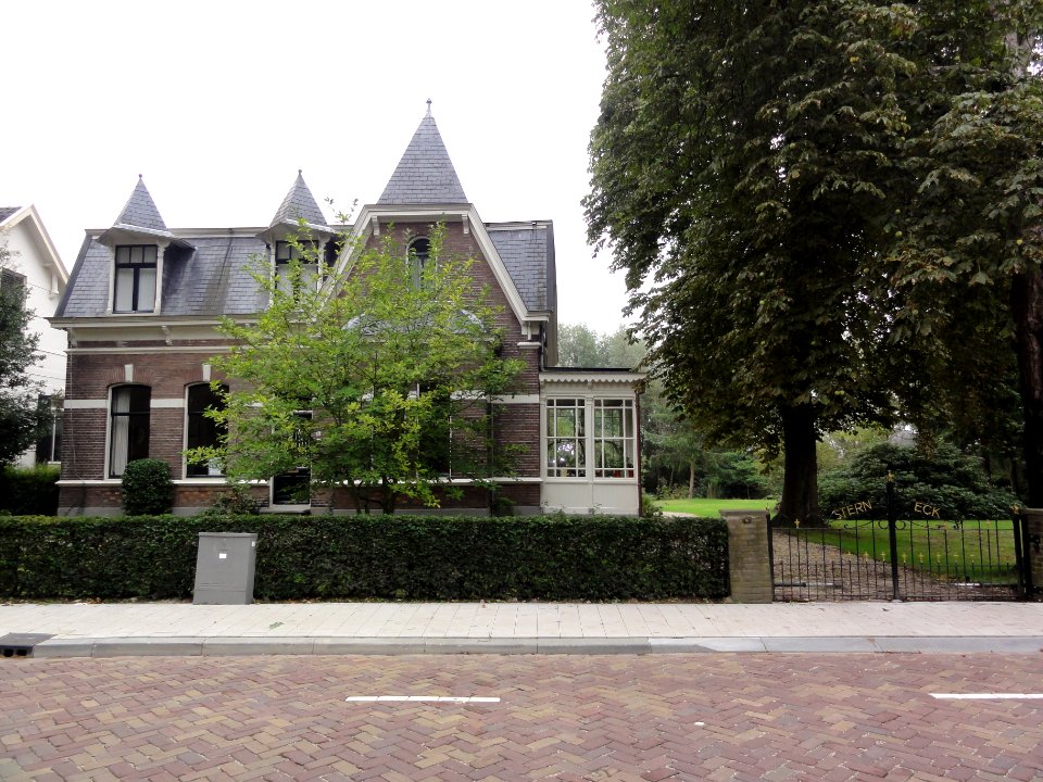 Beek Rijksmonument 522014 Villa Stern Eck met hekwerk, Rijksstraatweg 85