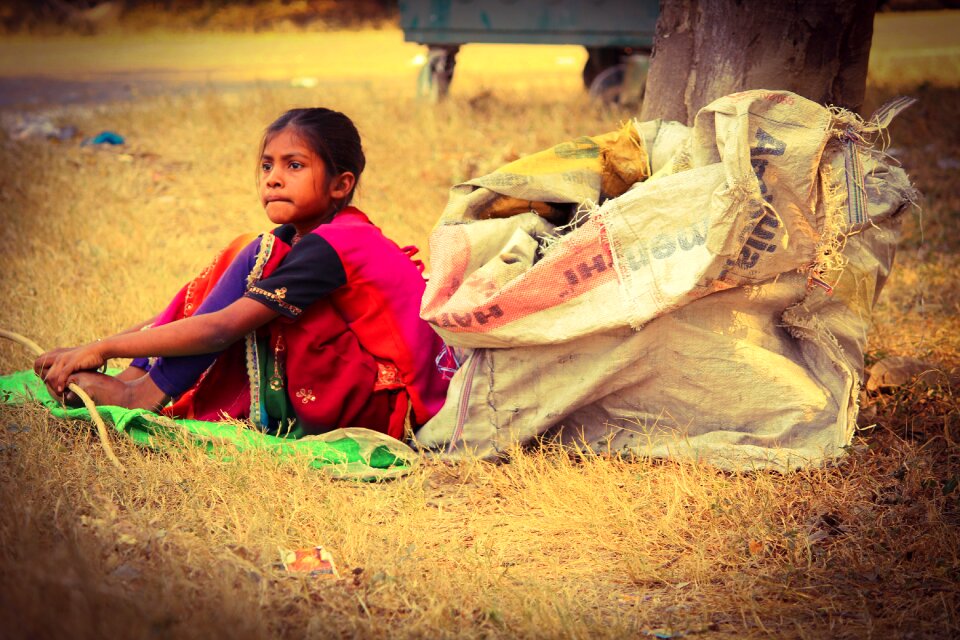 Sadness young homeless