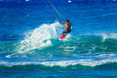 Wind surfing leisure windsport photo