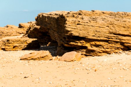 Beach and erosion, Les-Portes-en-Ré, Ré island, Charente-Maritime photo