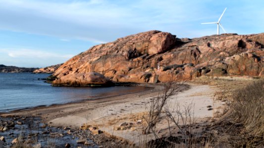 Beach in Fiskebäcksvik photo