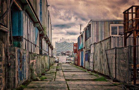 Contrast poverty wealth