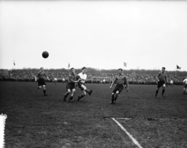 Belgie B tegen Nederland B , spelmoment, Bestanddeelnr 906-3736
