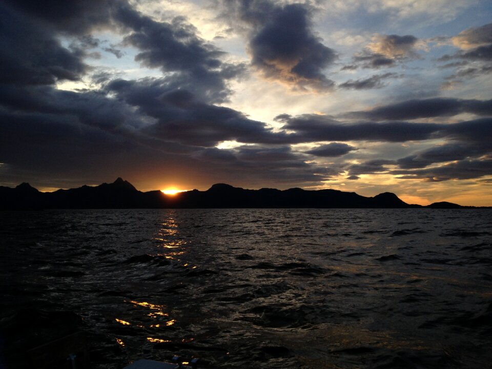 Boat life the coastal norwegian