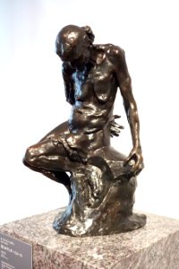 Belle Heaulmière by Auguste Rodin, 1885-1887, bronze, view 1 - National Museum of Western Art, Tokyo - DSC08573