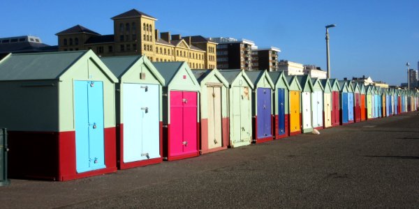 Beach Huts at King's Esplanade, Hove (January 2017) (2)
