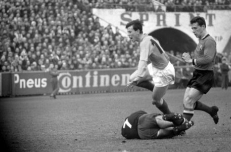 Belgie tegen Holland 0-0, Verdonk, Nicolay, Plaskie (Belgie), Bestanddeelnr 916-2112