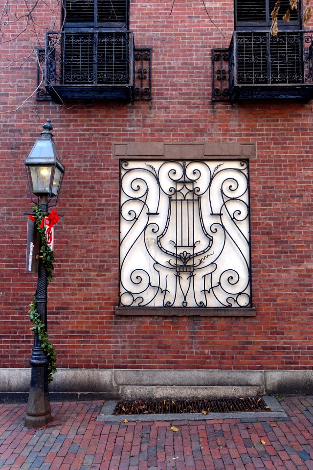 Beacon Hill grillwork - Boston, MA - DSC05521