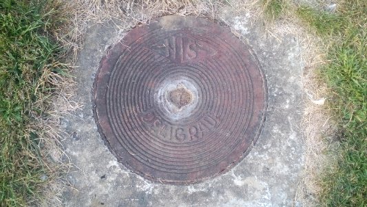 Belgrade manhole cover 44