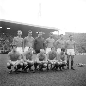 Belgie tegen Holland 0-0, Nederlands elftal, Bestanddeelnr 916-2104