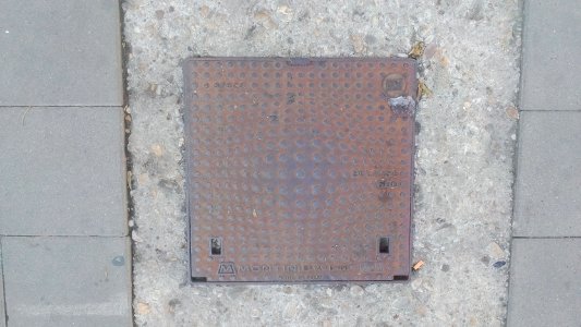 Belgrade manhole cover 15