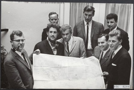 Belgisch-Nederlandse expeditie naar de Zuidpool ter aflossing. Voorstelling van , Bestanddeelnr 046-0200