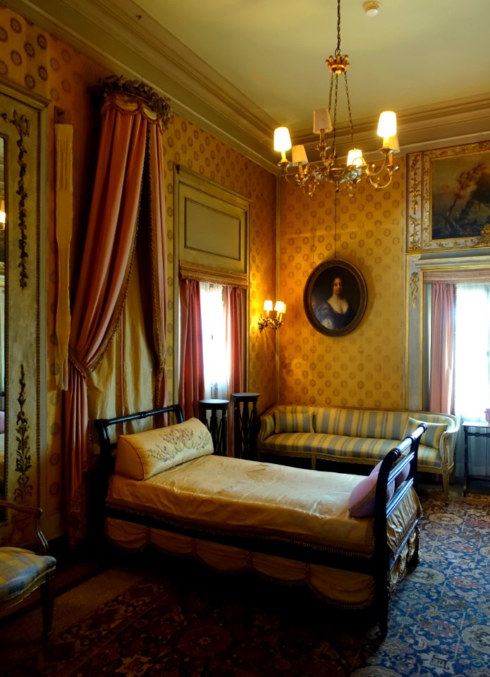 Belgioioso Bedroom - Vizcaya Museum and Gardens - Miami, Florida - DSC08591