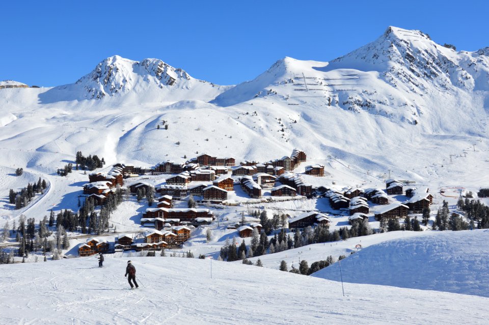 Belle Plagne seen from Colosses