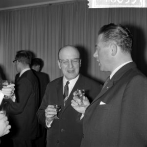 Belgische premier bij minister Marijnen op bezoek, Lefevre, Marijnen, Bestanddeelnr 916-0551