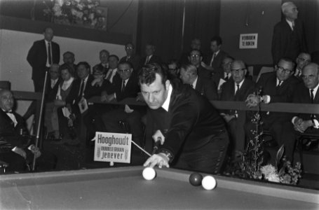 Belgische biljarter Raymond Ceulemans in actie, Bestanddeelnr 924-3635