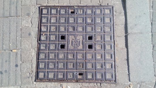 Belgrade manhole cover 20