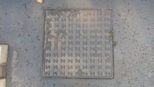 Belgrade manhole cover 16