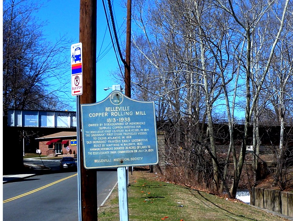 Belleville Rolling Mill sign jeh