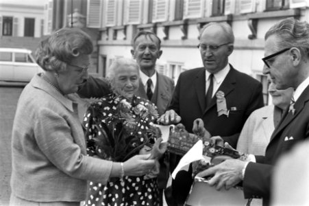 Bejaardendefile op Paleis Soestdijk, Bestanddeelnr 921-4418